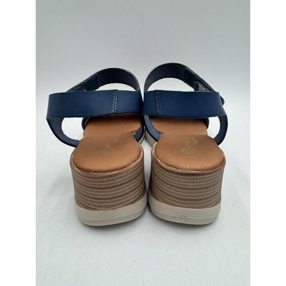 NEW Eric Michael HONEY Women's Dress Sandal Blue EU Size 40 Medium NIB - Picture 7 of 11